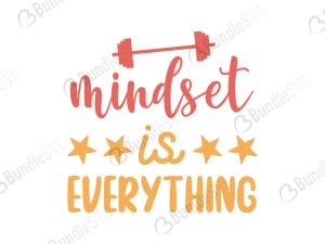 Mindset Is Everything SVG