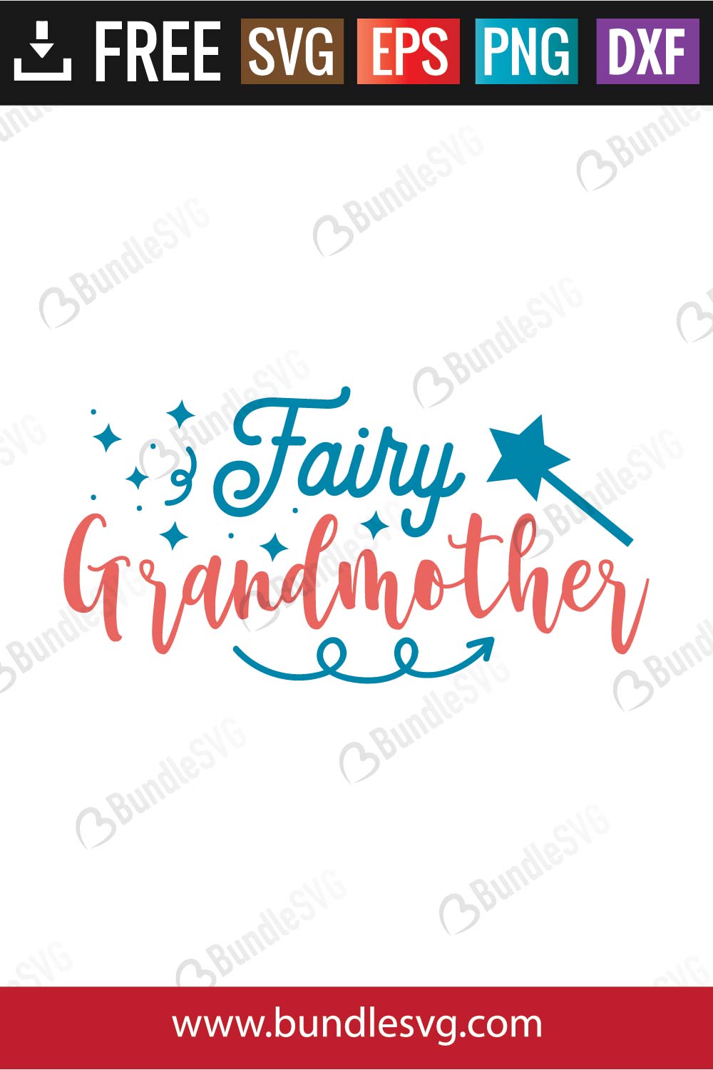 Fairy Grandmother SVG