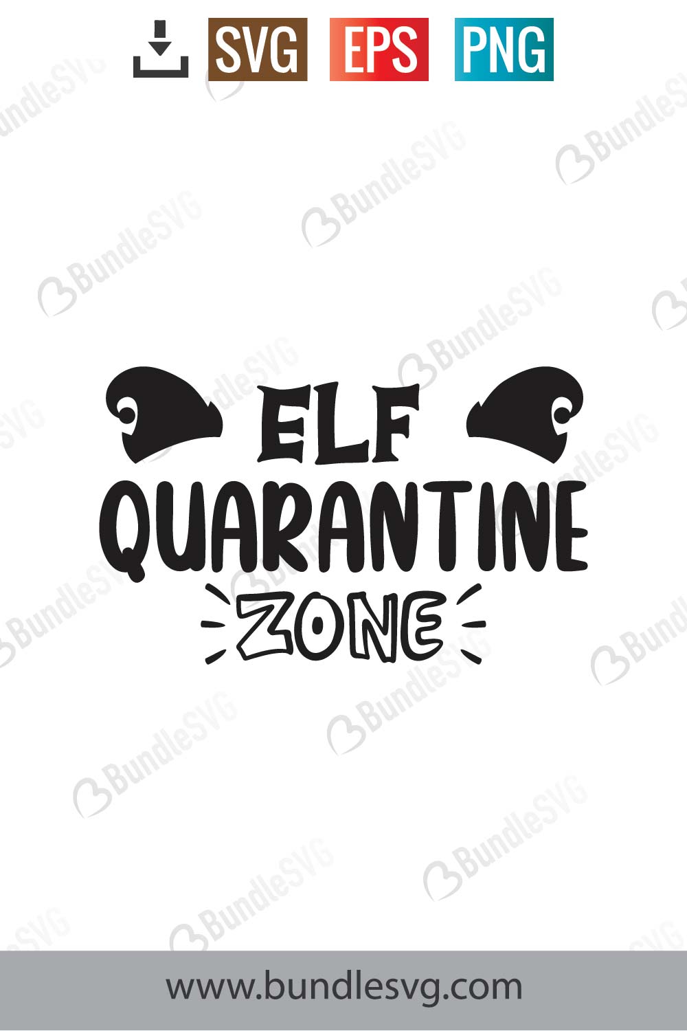 Elf Quarantine Zone SVG Cut Files