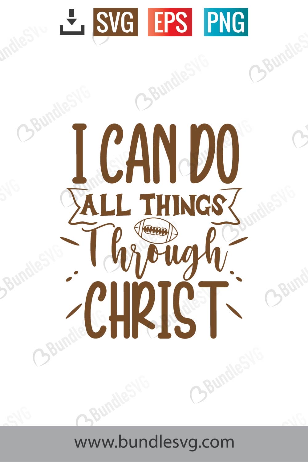 I Can Do All Things Through Christ SVG Cut Files