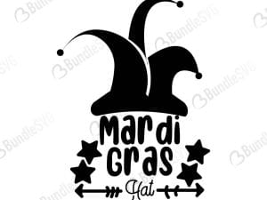 Mardi Gras Hat Svg