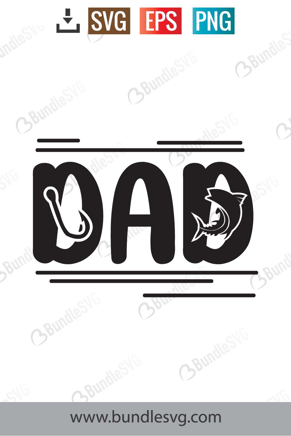 Fishing Dad Svg