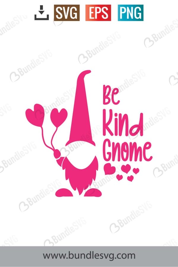 Valentine Gnome Svg