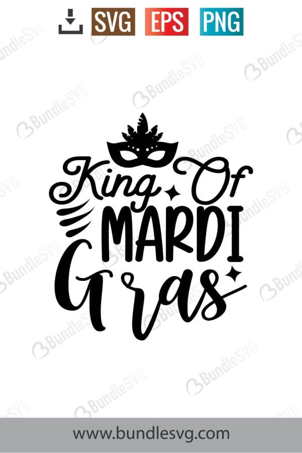 King Of Mardi Gras Svg