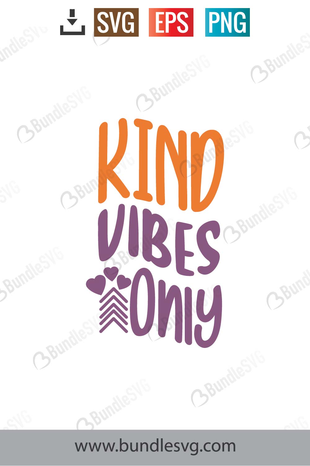 Kind Vibes Only Svg