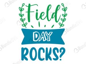 Field Day Rocks SVG Files