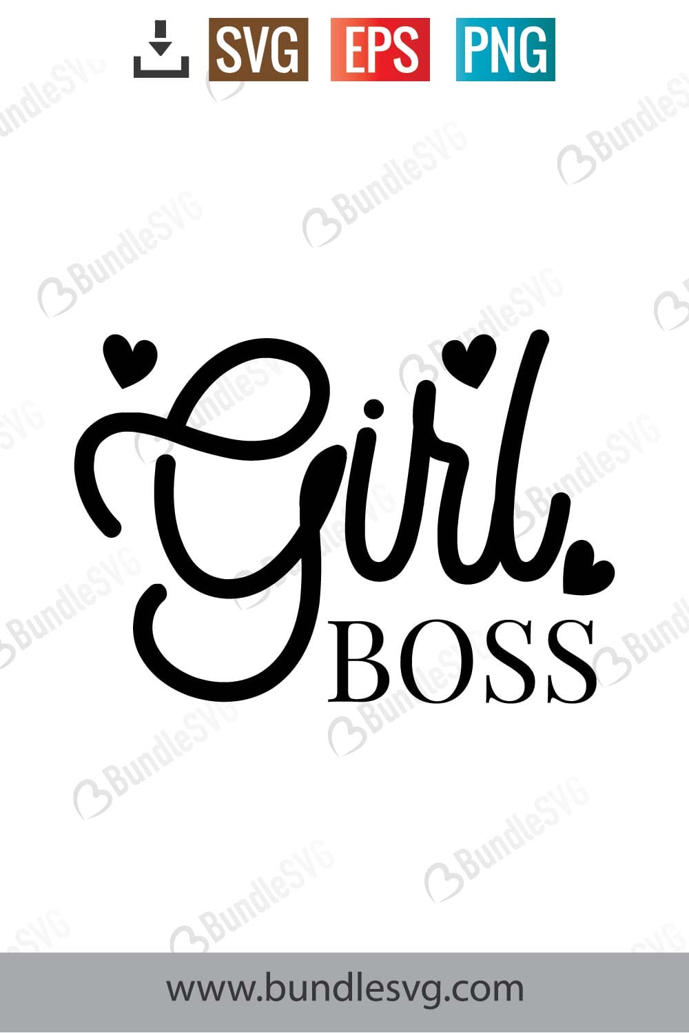 Girl Boss SVG Cut Files