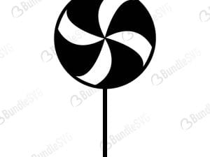 Peppermint Candy Svg