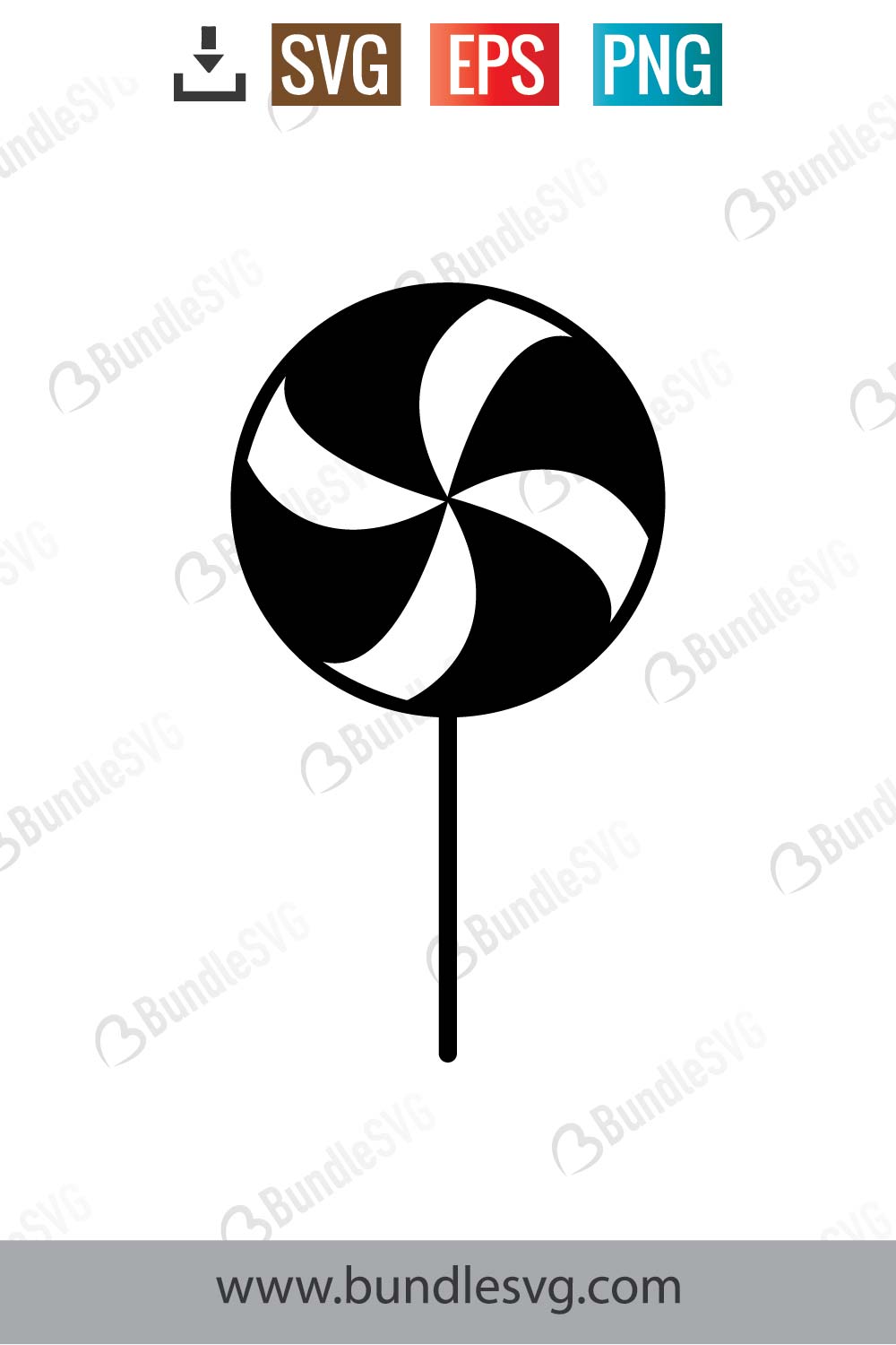 Peppermint Candy Svg