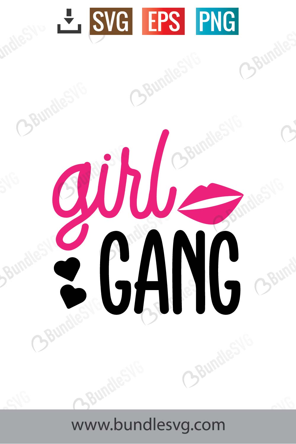 Girl Gang SVG Cut Files
