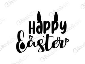 Happy Easter Svg