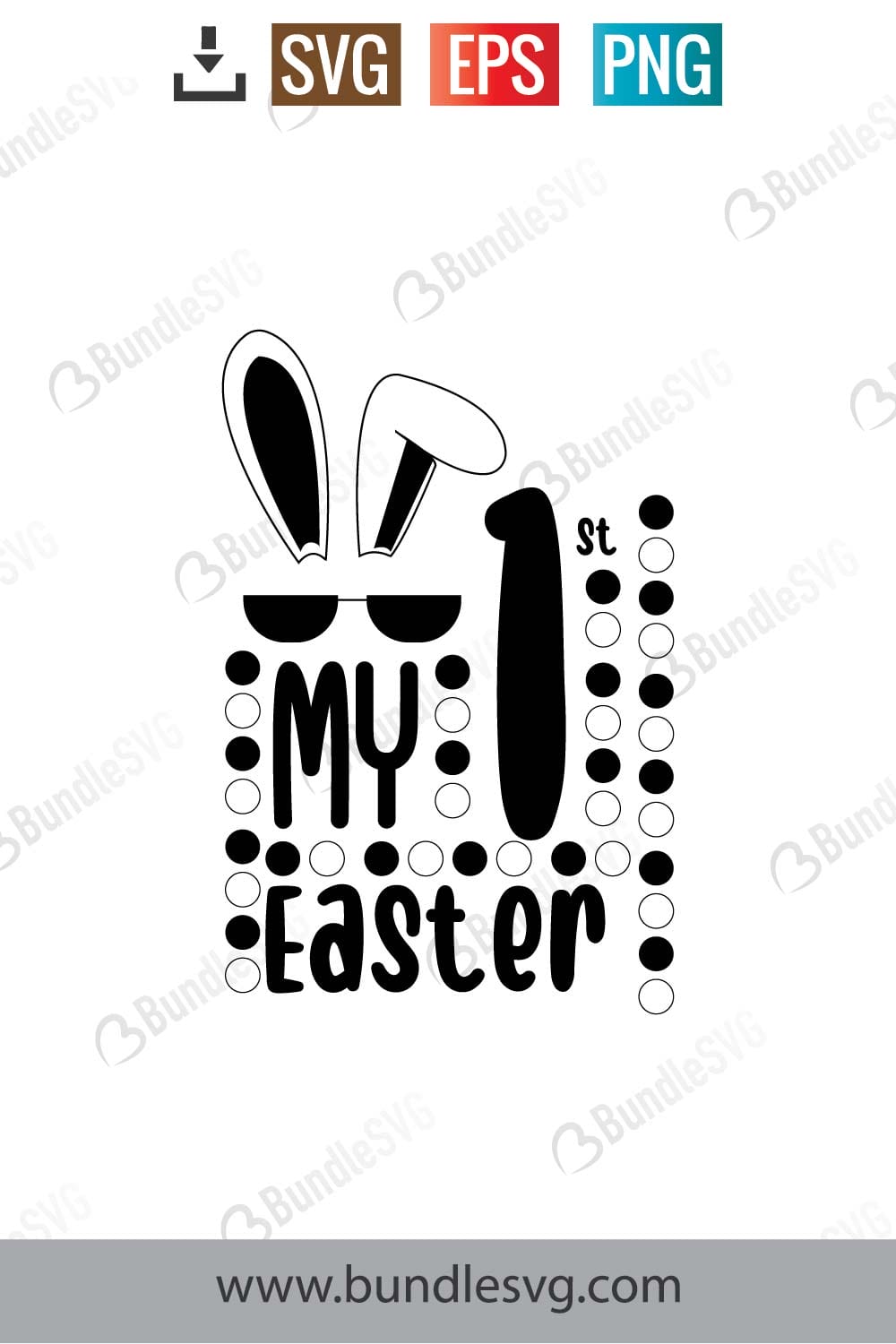 My First Easter Svg