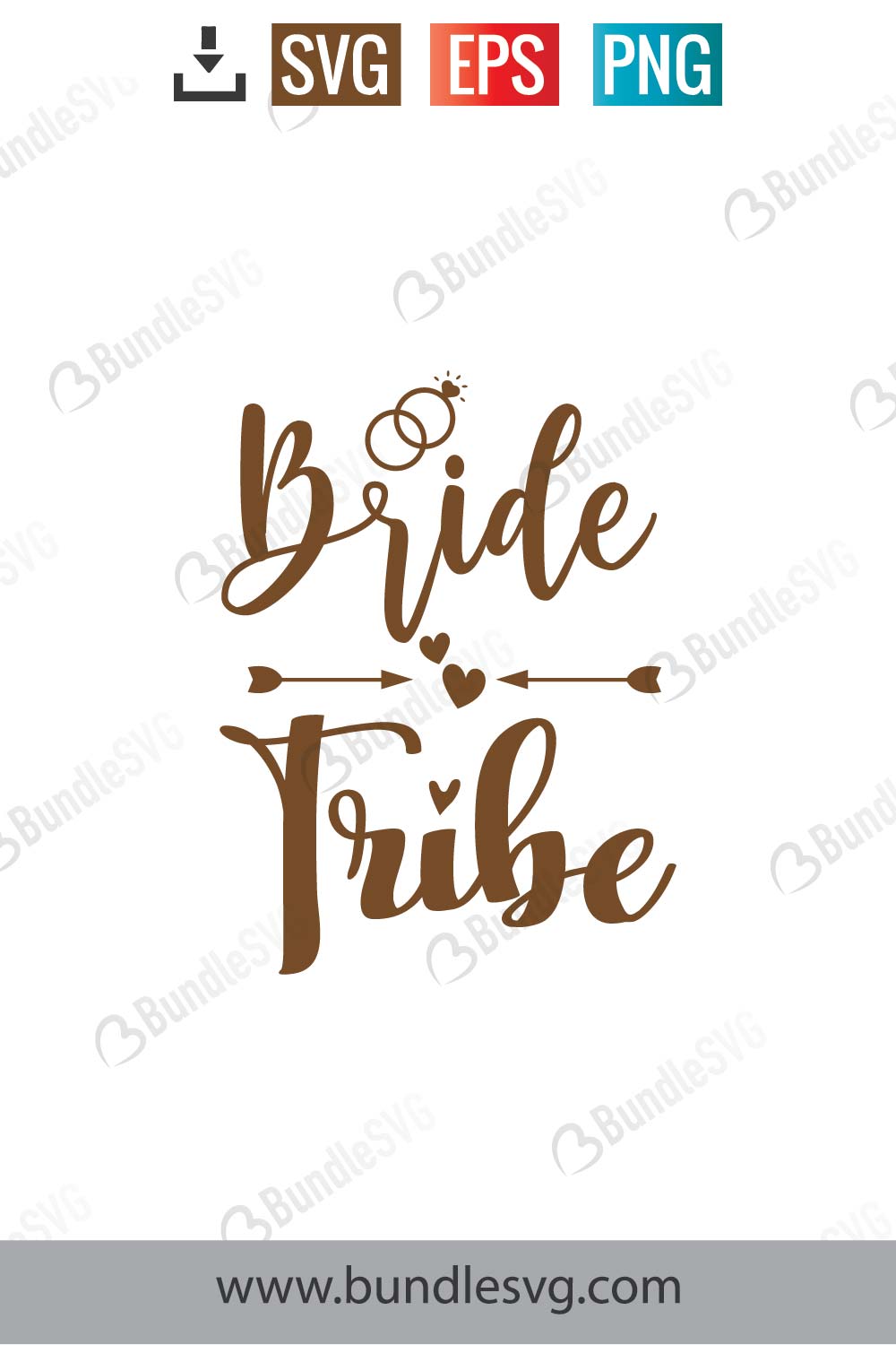 Bride Tribe SVG Cut Files