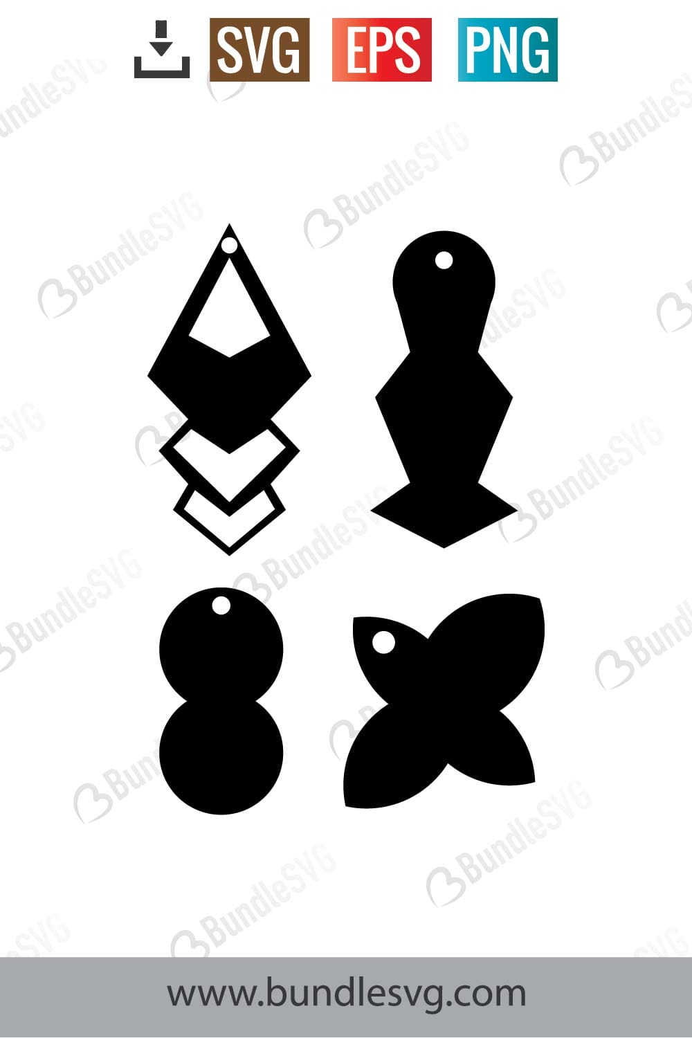Earring Template Svg Free