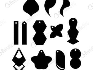 Earring Shapes Svg
