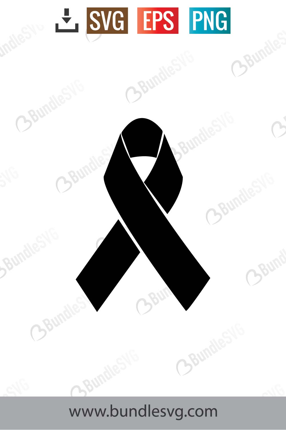 Mental Health Awareness Ribbon Svg