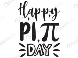 Happy Pi Day SVG Cut Files