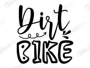 Dirt Bike SVG Files