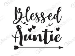 Blessed Aunt Svg