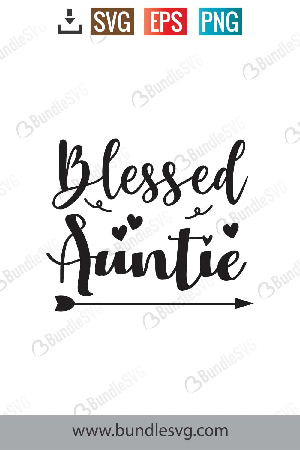Blessed Aunt Svg
