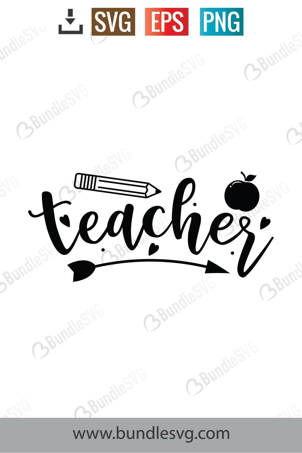 Teacher Ornament Svg Free Download | BundleSVG.com