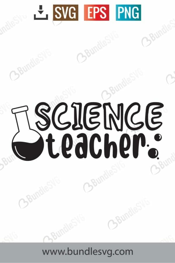 Science Teacher Svg