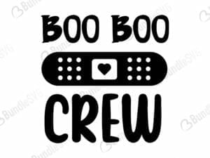 Boo Boo Crew Svg