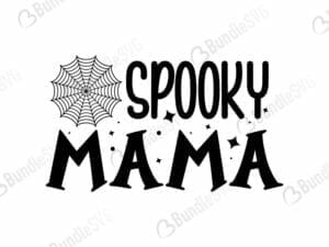 Spooky Mama Svg