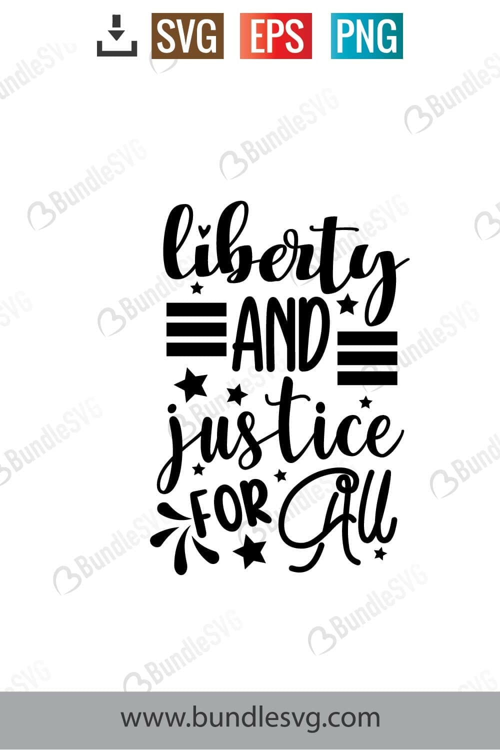 Liberty And Justice For All Svg Free Download