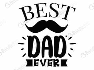 Best Dad Ever Svg