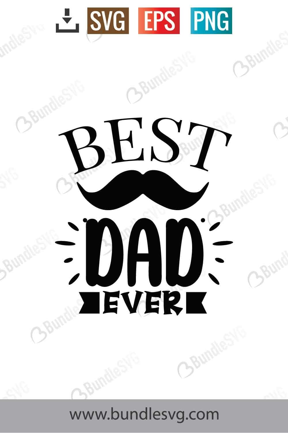 Best Dad Ever Svg