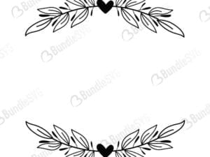 Half Wreath Svg