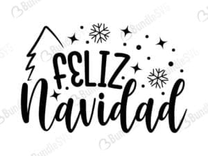 Feliz Navidad Svg