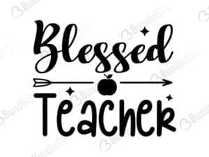 Blessed Teacher Svg