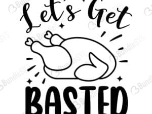 Lets Get Basted Svg