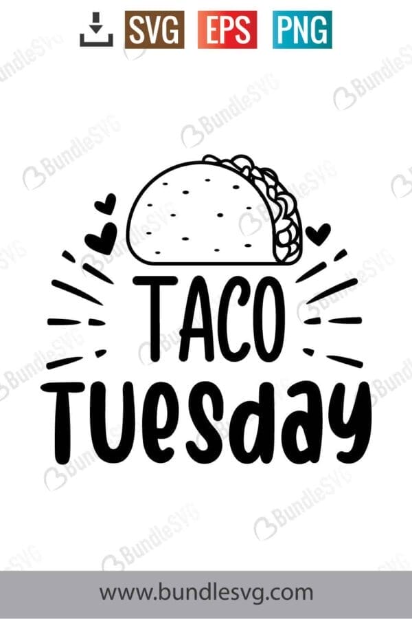 Taco Tuesday Svg