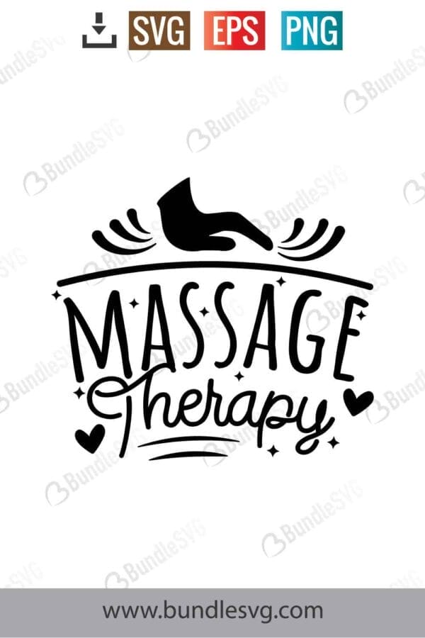 Massage Therapy Svg