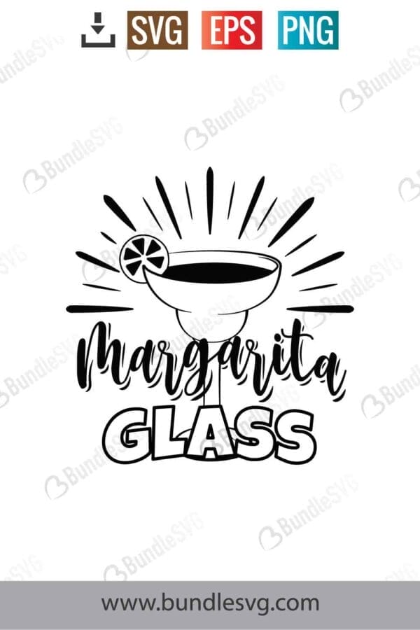 Margarita Glass Svg