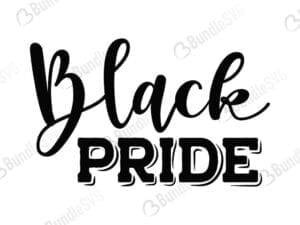Black Pride Svg