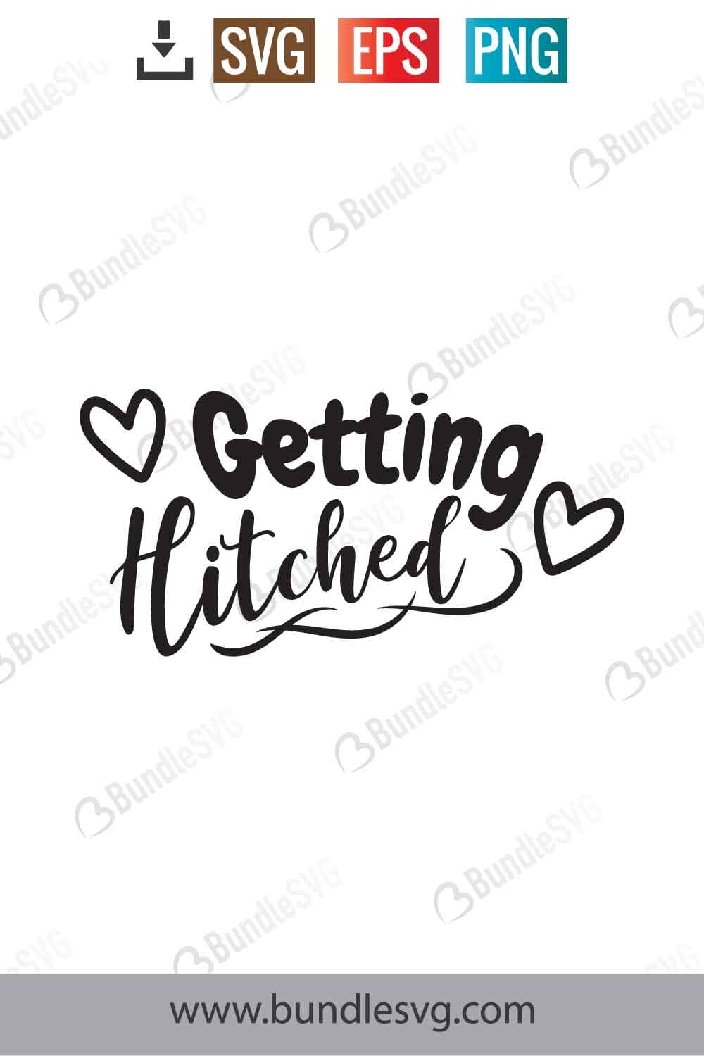 Getting Hitched Svg