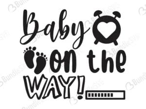 Baby on the way Svg