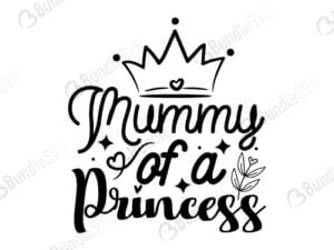 Mummy of A Princess Svg