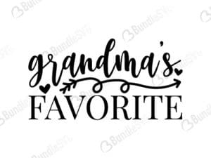 Grandma's Favorite Svg